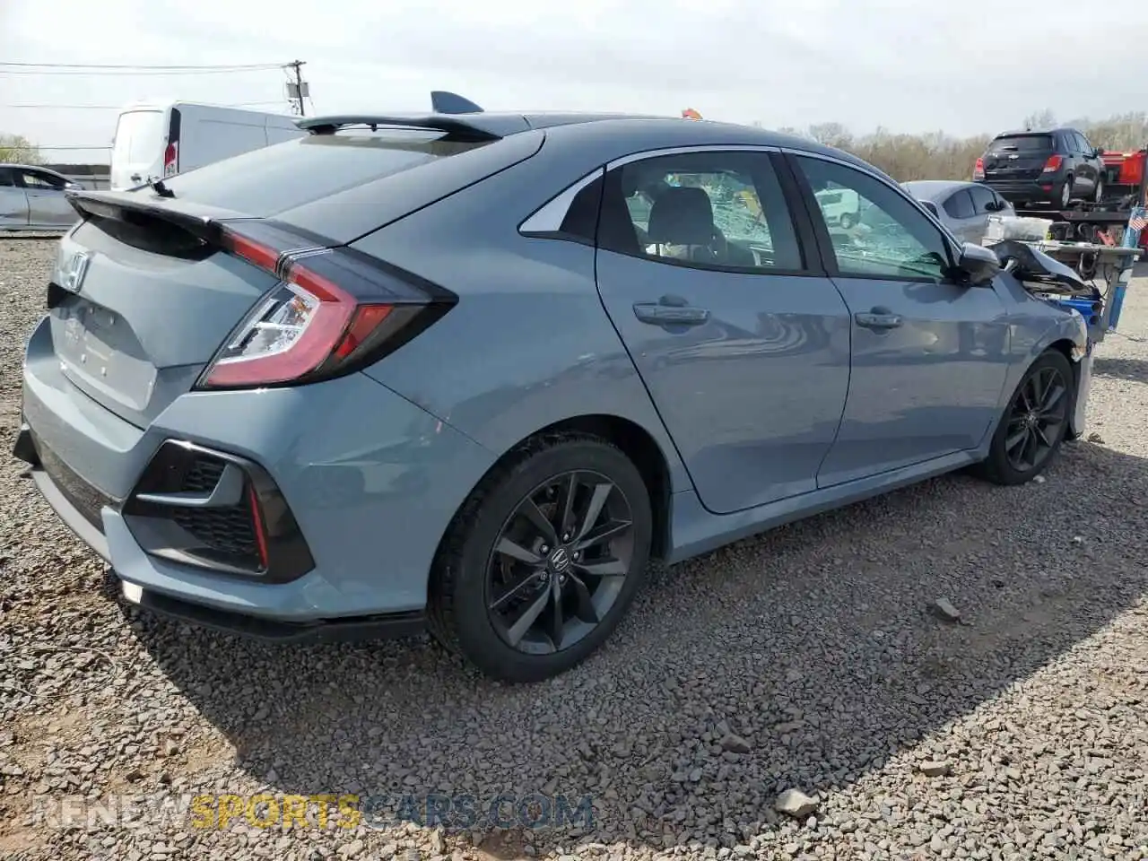 3 Photograph of a damaged car SHHFK7H63MU400338 HONDA CIVIC 2021