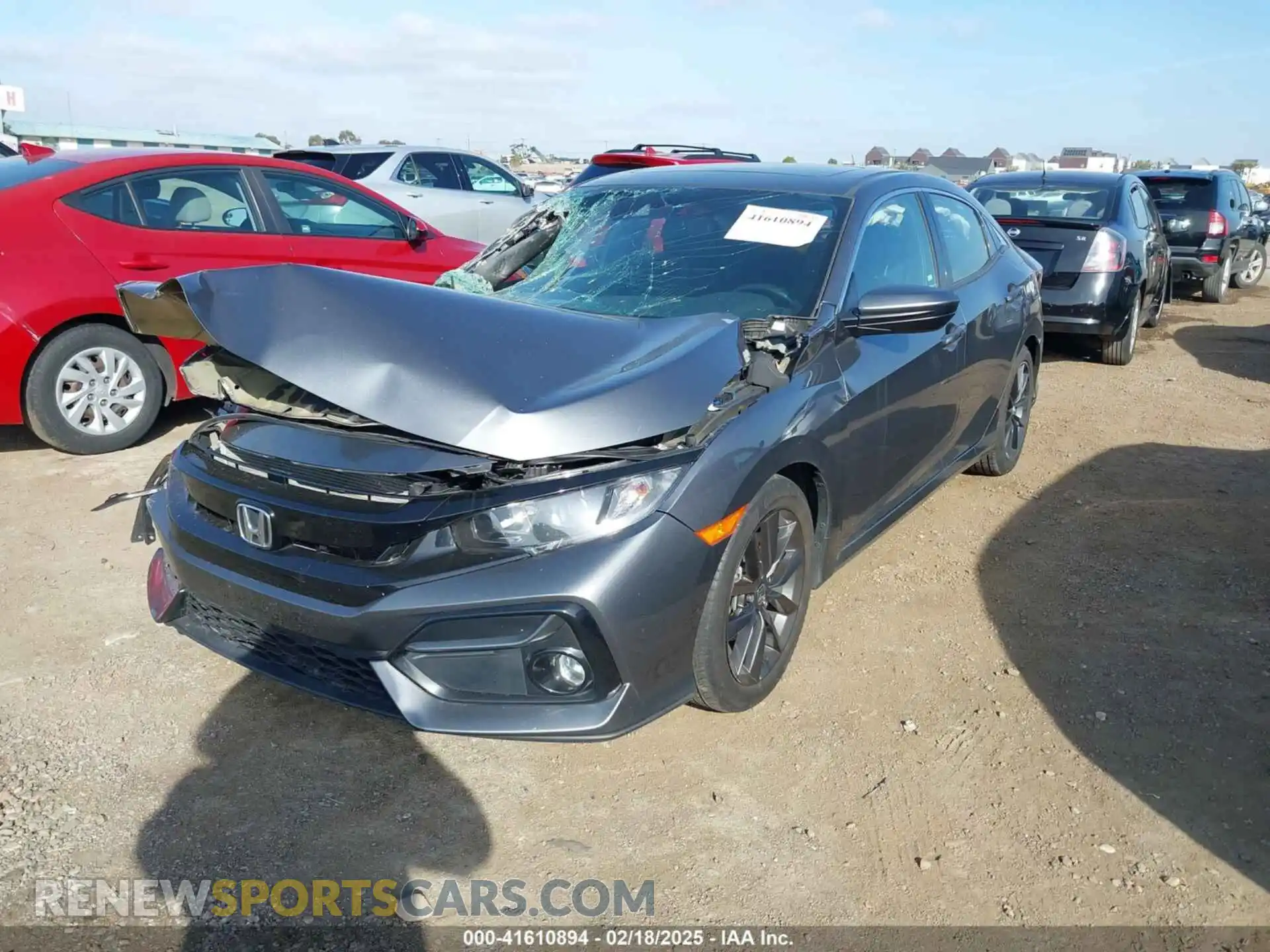 2 Photograph of a damaged car SHHFK7H63MU410108 HONDA CIVIC 2021