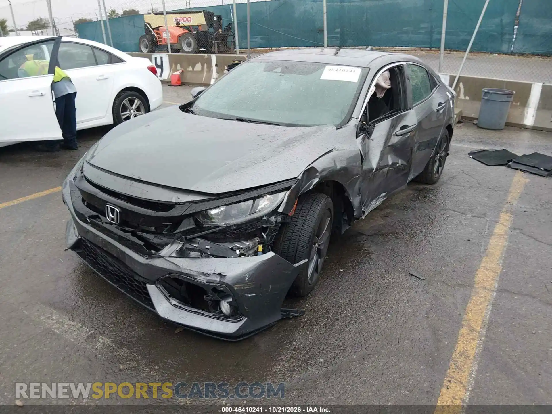 2 fotografías del automóvil dañado SHHFK7H63MU411999 HONDA CIVIC 2021
