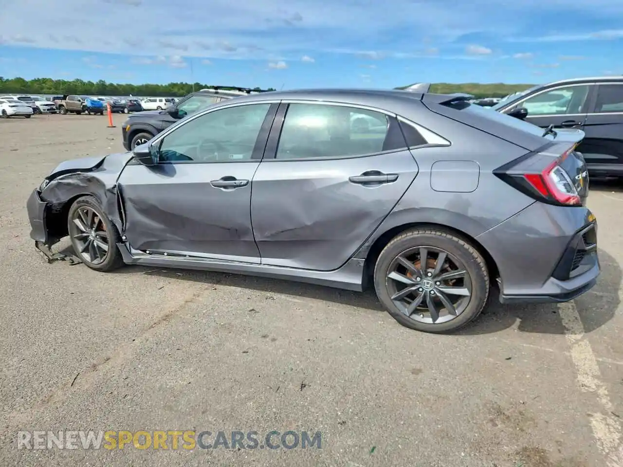 2 Photograph of a damaged car SHHFK7H63MU417608 HONDA CIVIC 2021