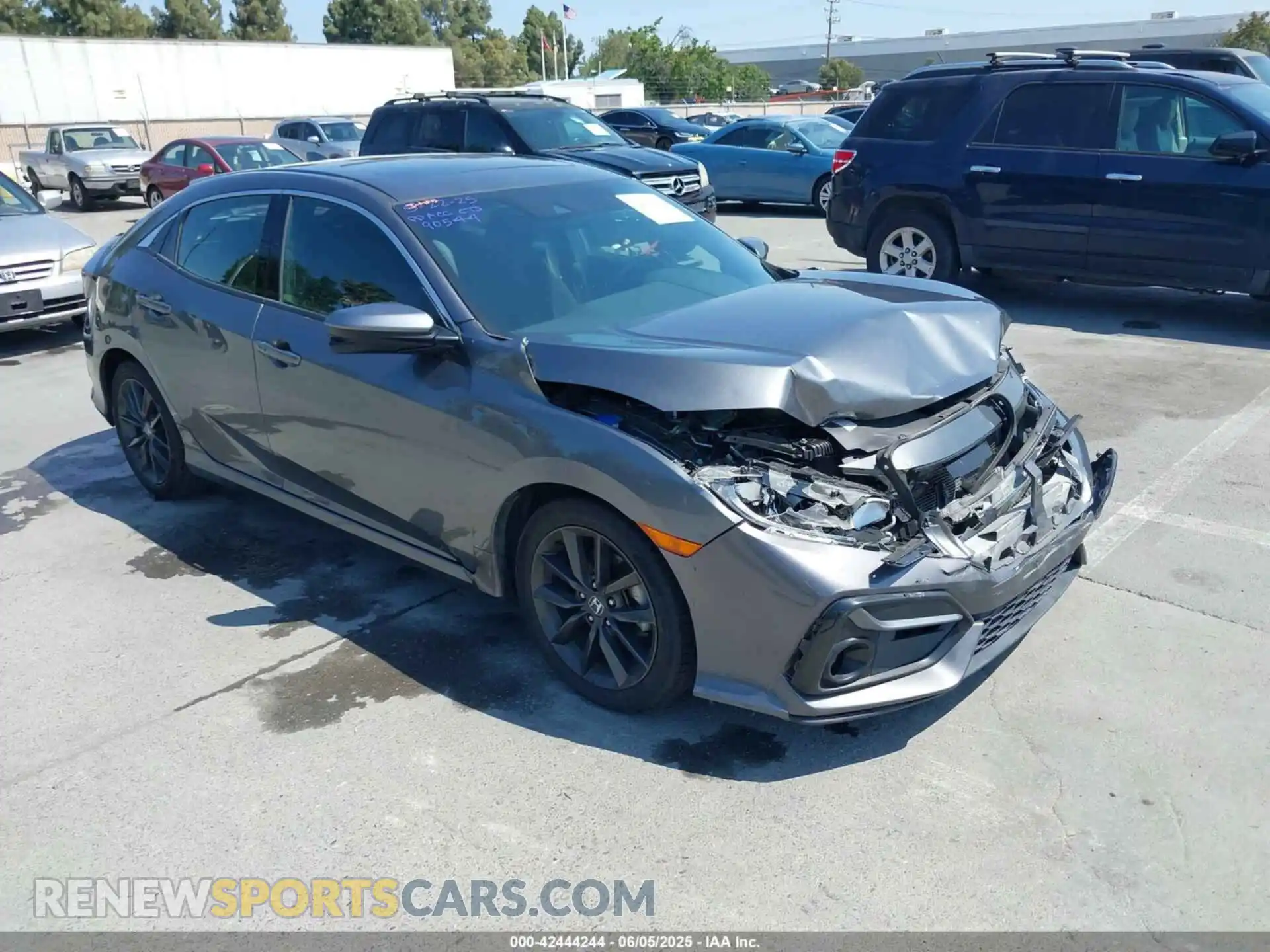 1 Photograph of a damaged car SHHFK7H63MU418533 HONDA CIVIC 2021