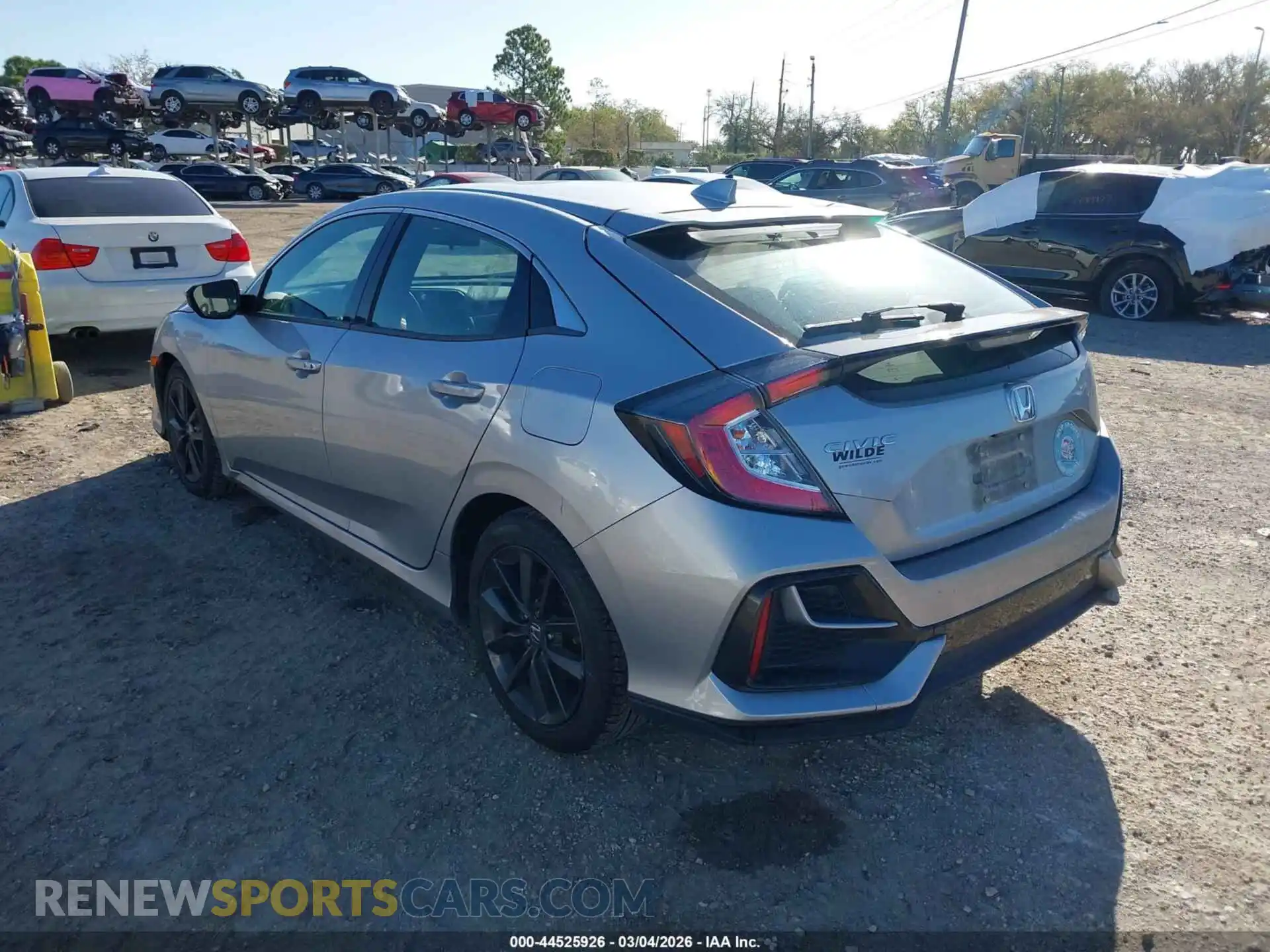 3 Photograph of a damaged car SHHFK7H63MU420931 HONDA CIVIC 2021