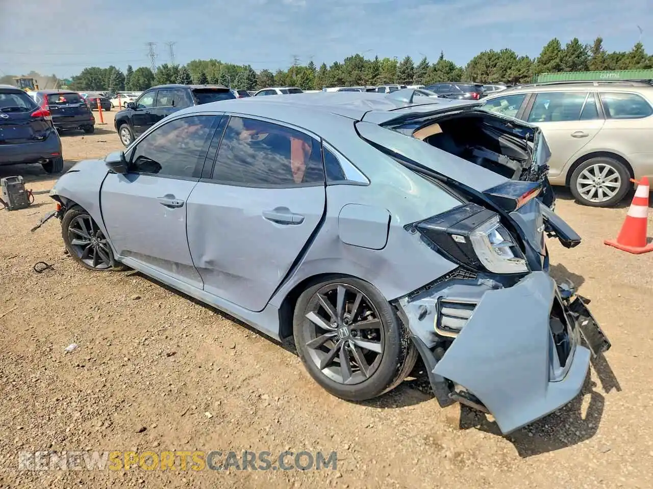 2 Photograph of a damaged car SHHFK7H64MU217515 HONDA CIVIC 2021