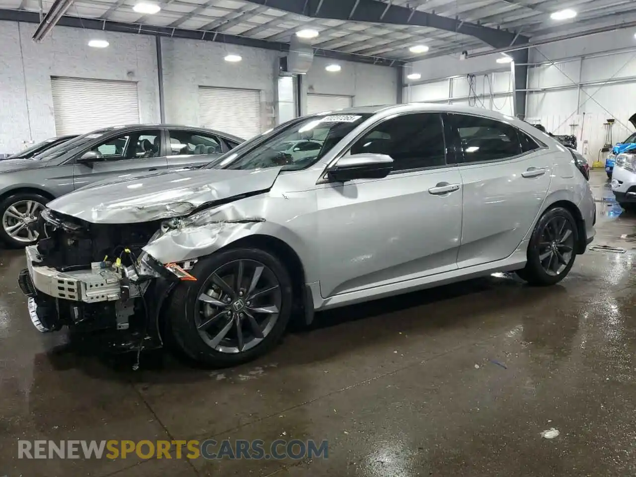 1 Photograph of a damaged car SHHFK7H64MU221533 HONDA CIVIC 2021