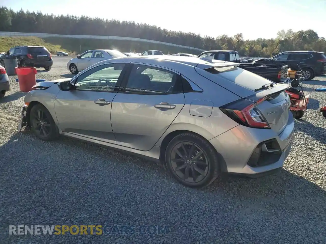 2 Photograph of a damaged car SHHFK7H64MU414104 HONDA CIVIC 2021