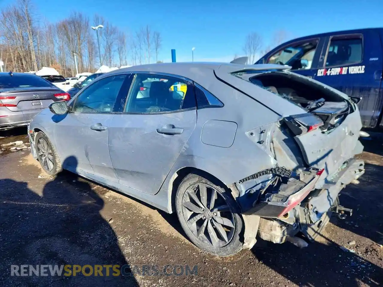 2 Фотография поврежденного автомобиля SHHFK7H64MU416659 HONDA CIVIC 2021