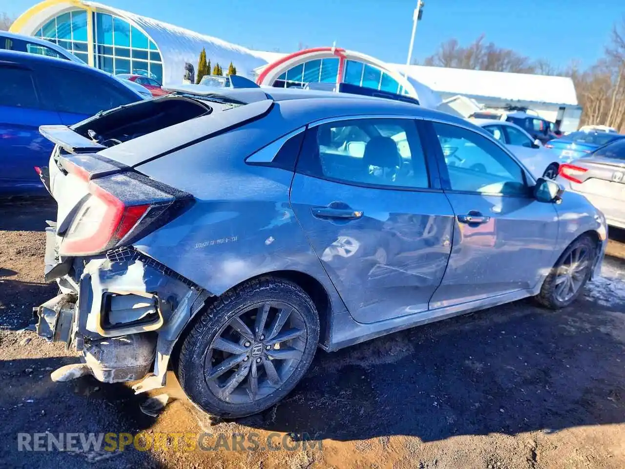 3 Фотография поврежденного автомобиля SHHFK7H64MU416659 HONDA CIVIC 2021