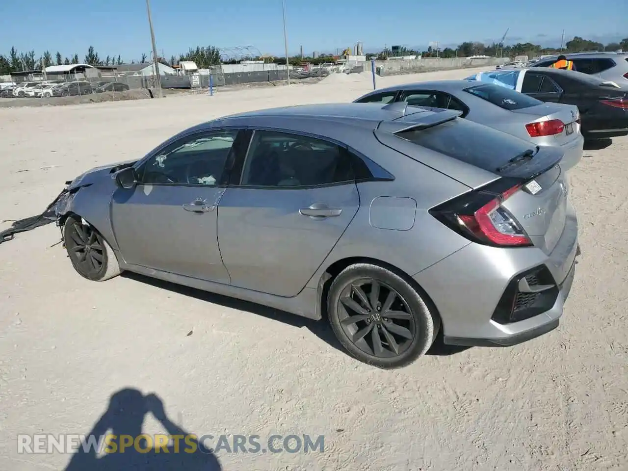 2 Photograph of a damaged car SHHFK7H64MU419657 HONDA CIVIC 2021
