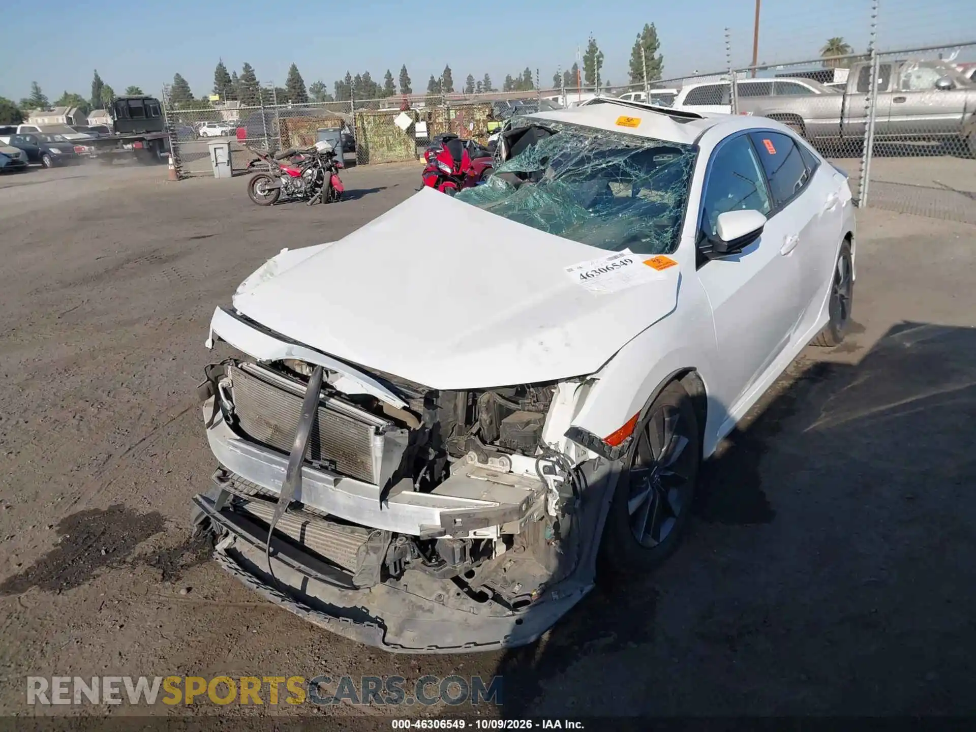 2 fotografías del automóvil dañado SHHFK7H65MU207379 HONDA CIVIC 2021