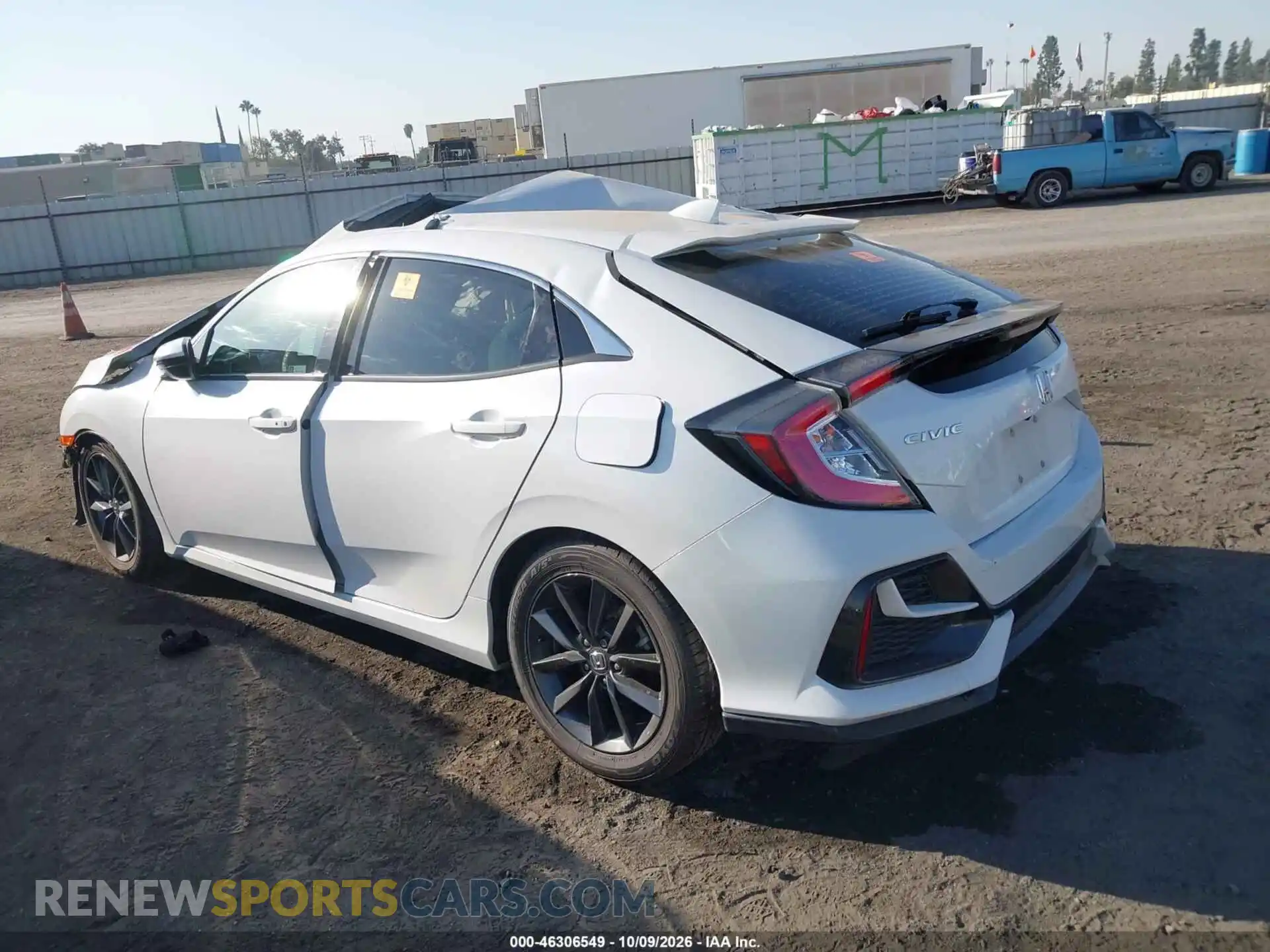3 fotografías del automóvil dañado SHHFK7H65MU207379 HONDA CIVIC 2021
