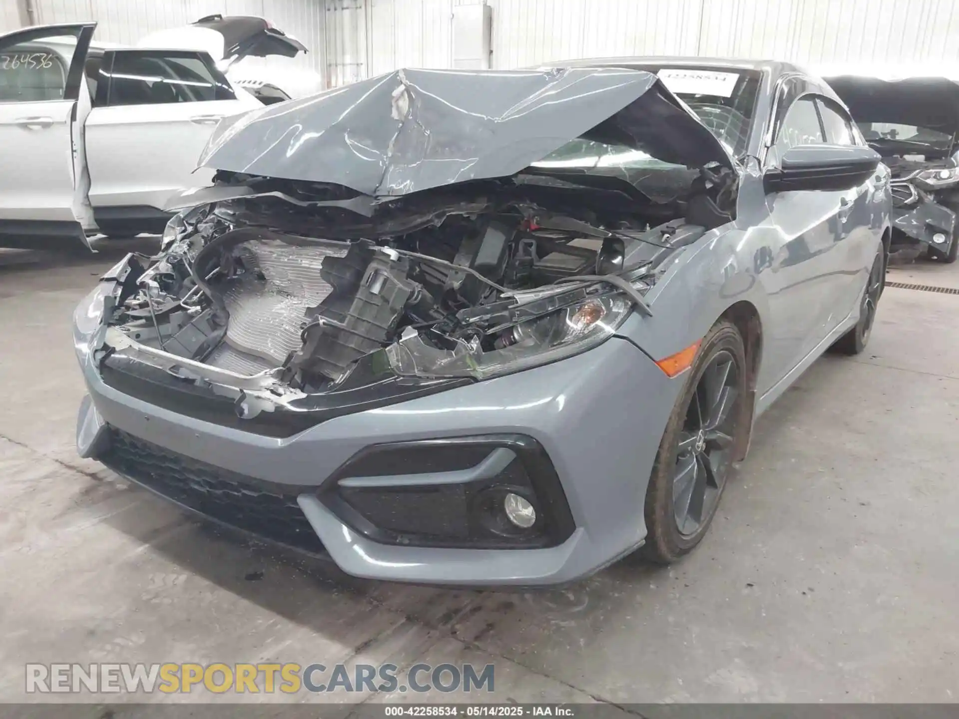 2 fotografías del automóvil dañado SHHFK7H65MU208127 HONDA CIVIC 2021