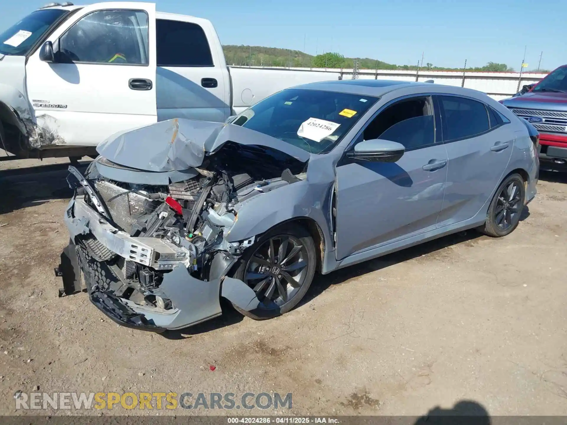 2 Photograph of a damaged car SHHFK7H65MU214672 HONDA CIVIC 2021