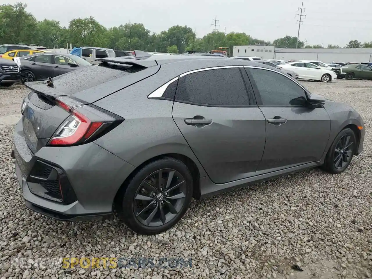 3 Photograph of a damaged car SHHFK7H65MU216728 HONDA CIVIC 2021