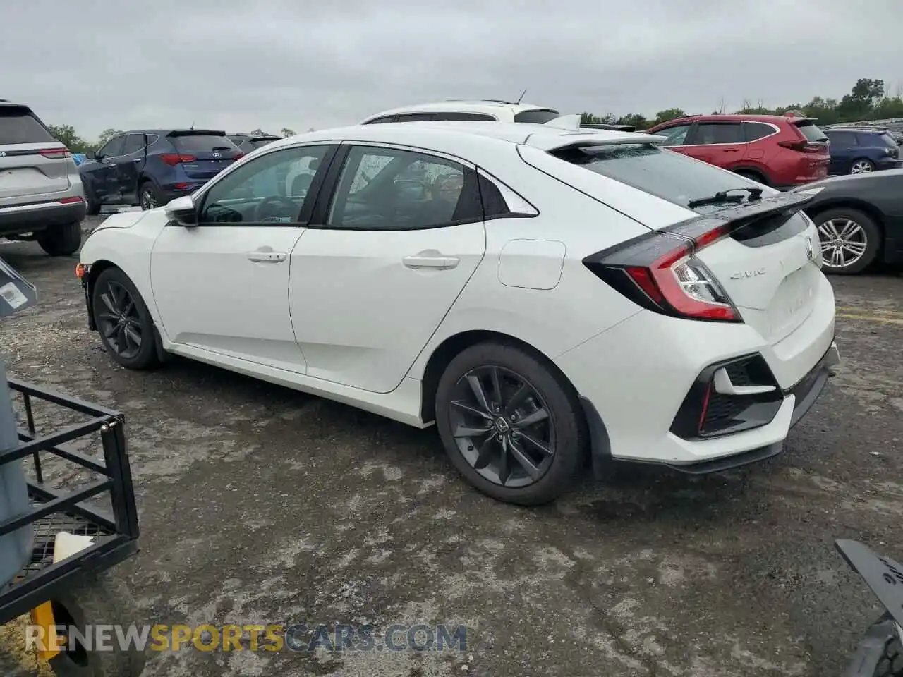 2 Photograph of a damaged car SHHFK7H65MU220102 HONDA CIVIC 2021