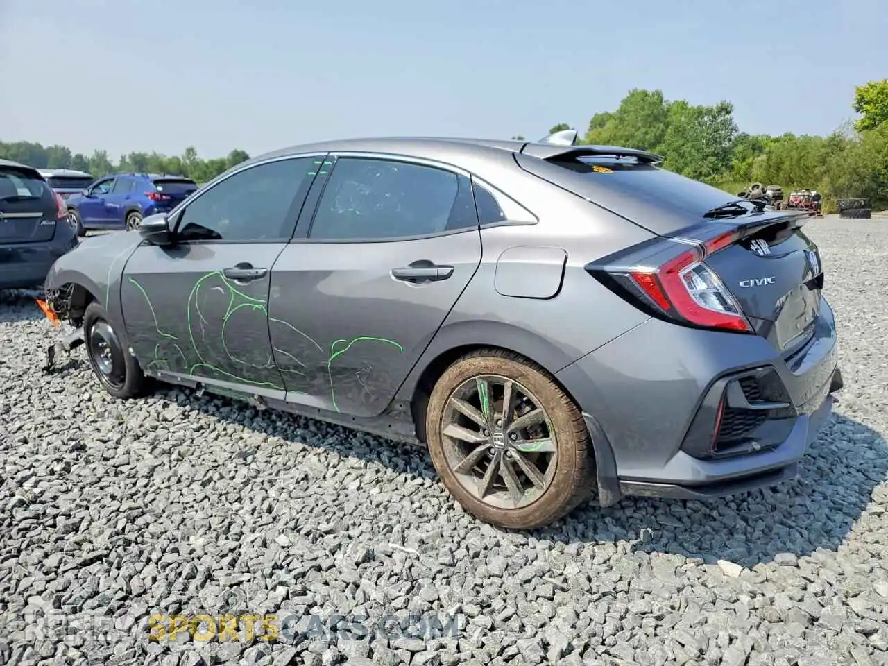 2 Photograph of a damaged car SHHFK7H65MU224487 HONDA CIVIC 2021