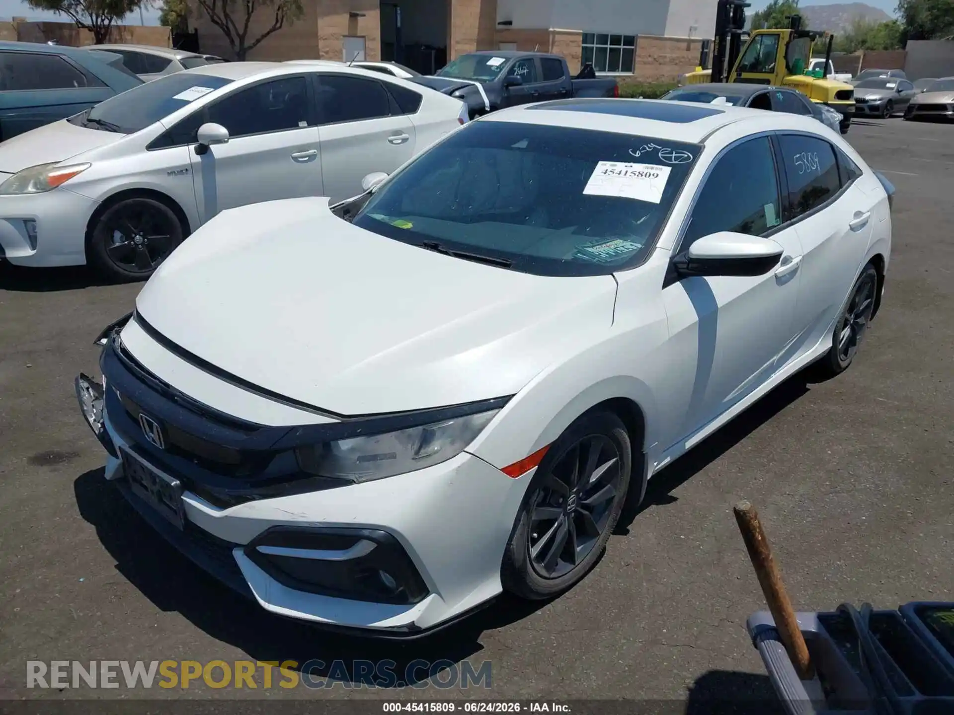 2 Фотография поврежденного автомобиля SHHFK7H65MU418338 HONDA CIVIC 2021