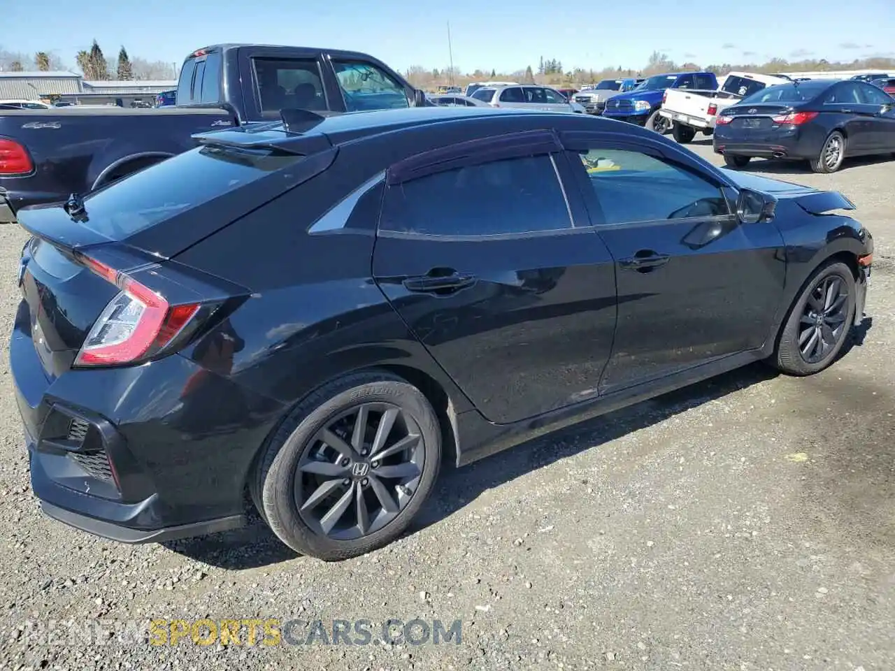 3 Photograph of a damaged car SHHFK7H65MU420770 HONDA CIVIC 2021