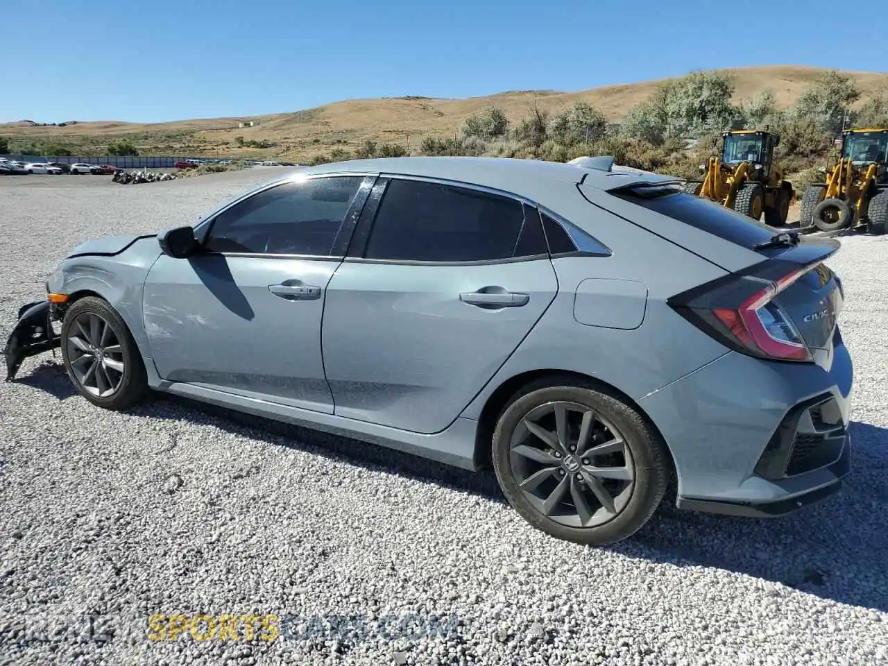 2 Photograph of a damaged car SHHFK7H65MU421983 HONDA CIVIC 2021