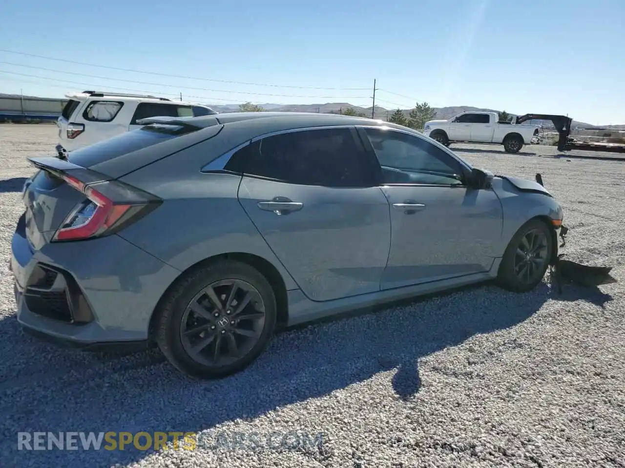 3 Photograph of a damaged car SHHFK7H65MU421983 HONDA CIVIC 2021