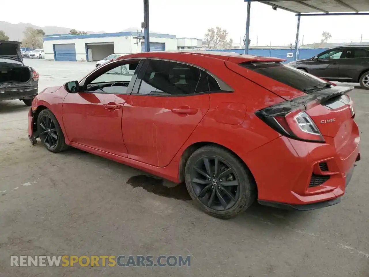 2 Photograph of a damaged car SHHFK7H66MU206726 HONDA CIVIC 2021