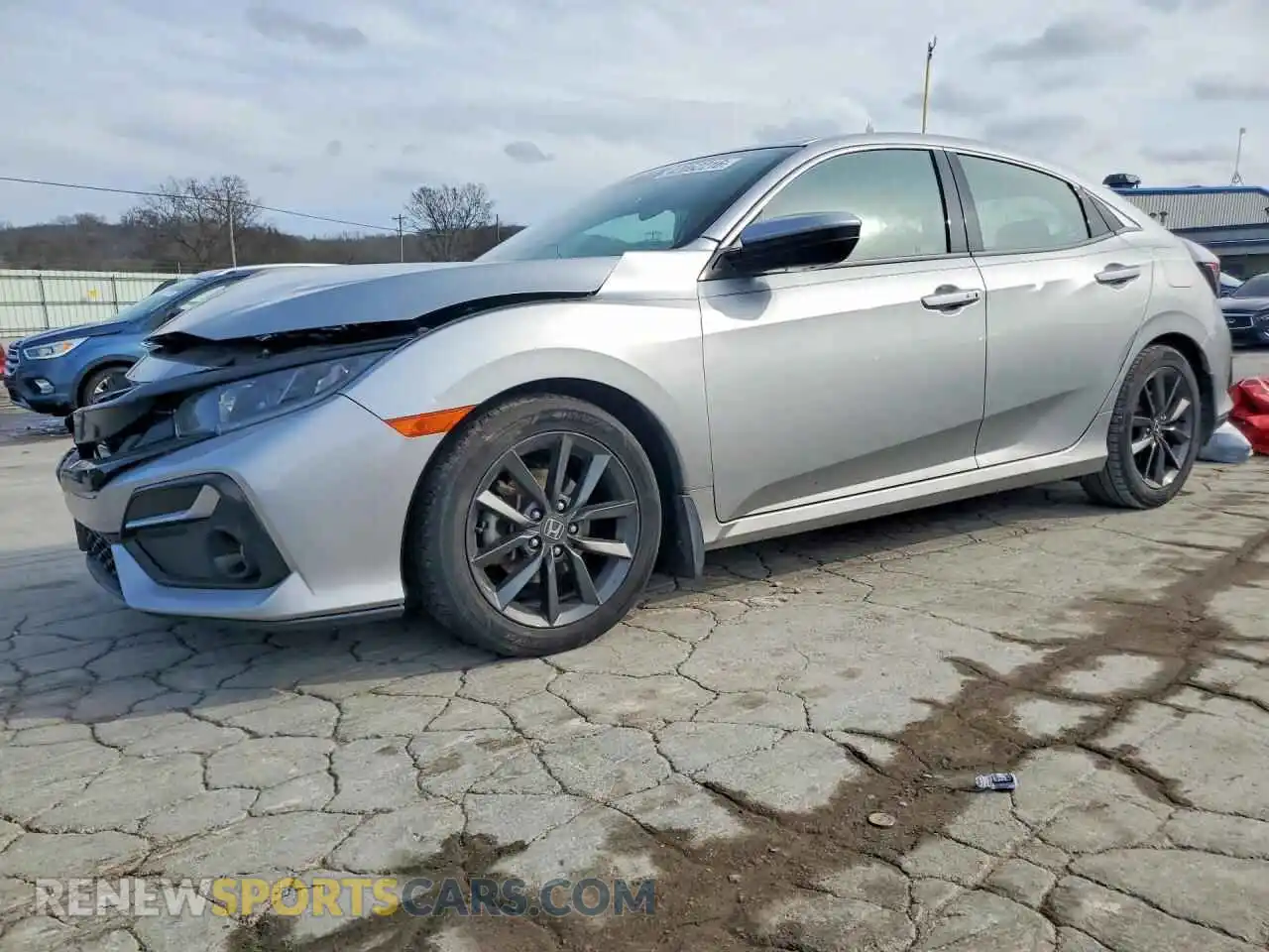 1 Photograph of a damaged car SHHFK7H66MU215930 HONDA CIVIC 2021