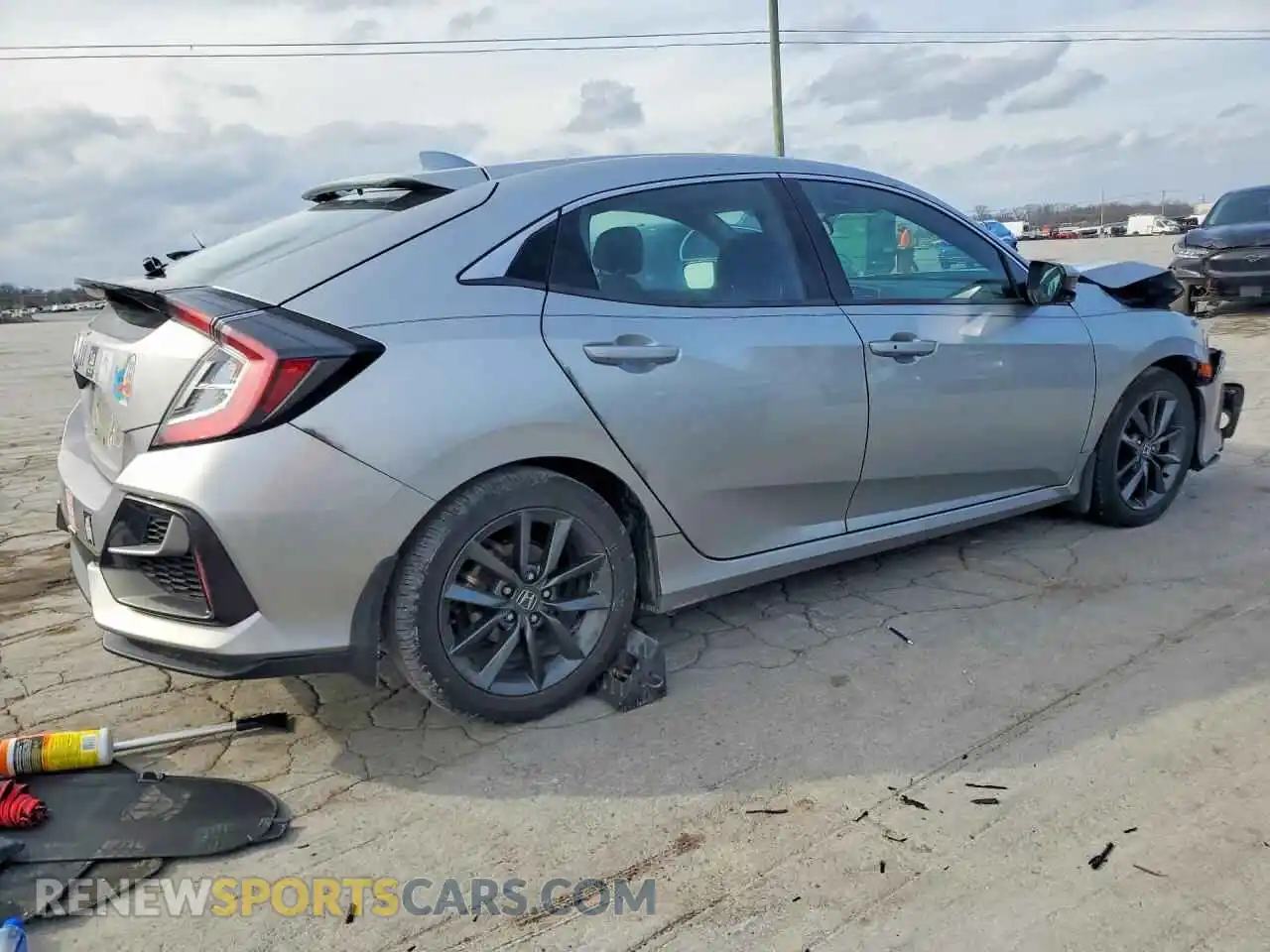 3 Photograph of a damaged car SHHFK7H66MU215930 HONDA CIVIC 2021
