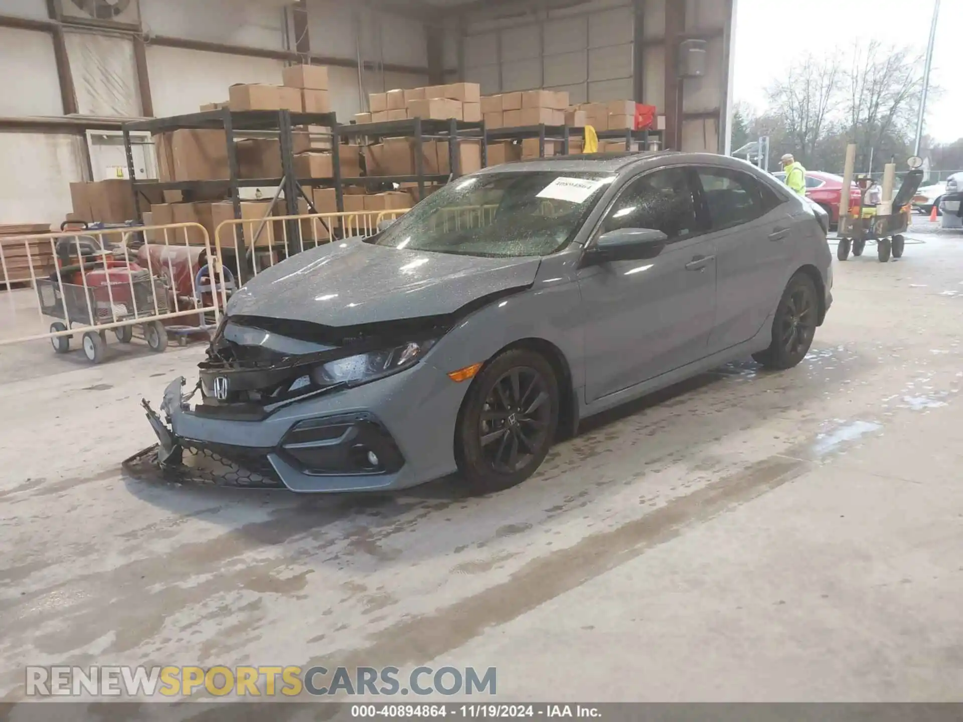 2 Photograph of a damaged car SHHFK7H66MU218617 HONDA CIVIC 2021