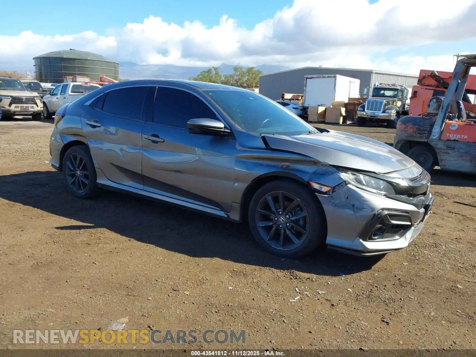 1 Photograph of a damaged car SHHFK7H66MU223011 HONDA CIVIC 2021