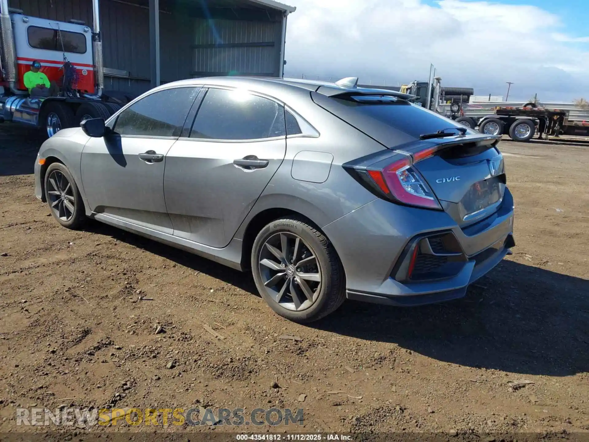 3 Photograph of a damaged car SHHFK7H66MU223011 HONDA CIVIC 2021