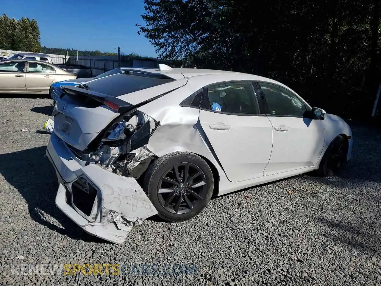 3 Photograph of a damaged car SHHFK7H66MU400298 HONDA CIVIC 2021