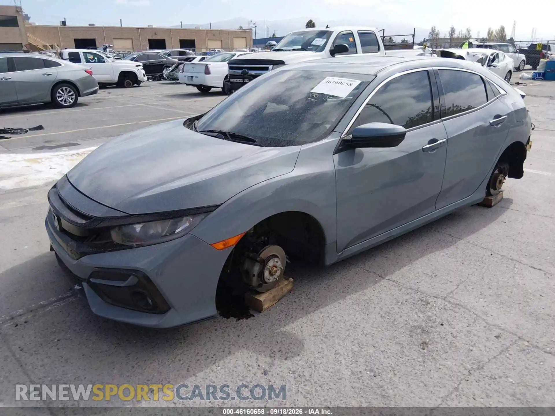 2 Photograph of a damaged car SHHFK7H66MU404643 HONDA CIVIC 2021