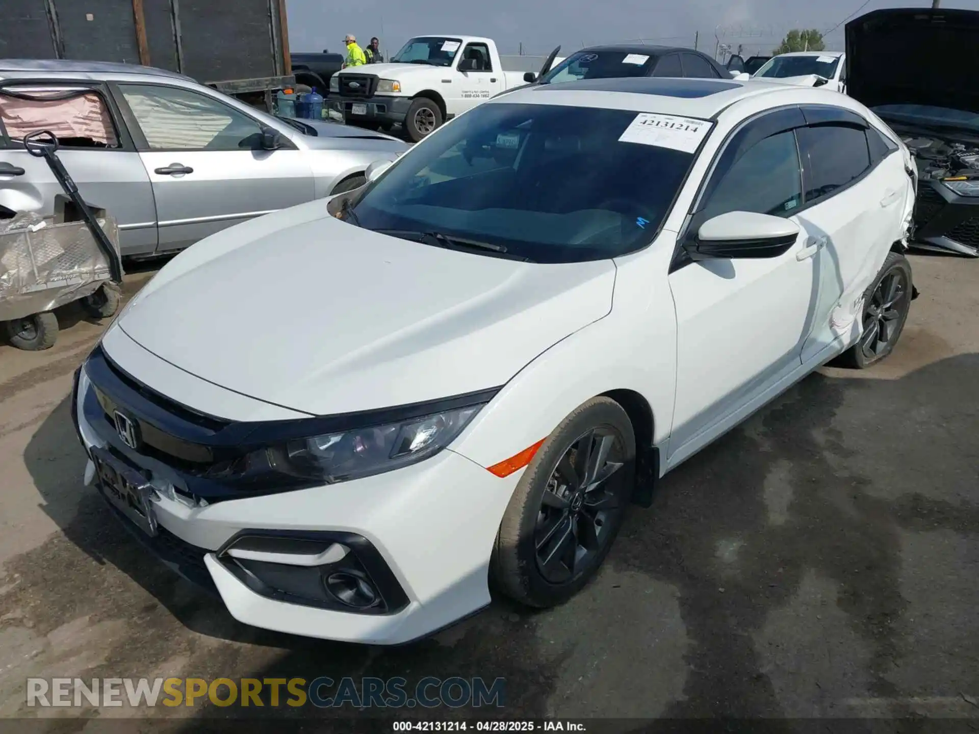 2 Фотография поврежденного автомобиля SHHFK7H66MU414699 HONDA CIVIC 2021