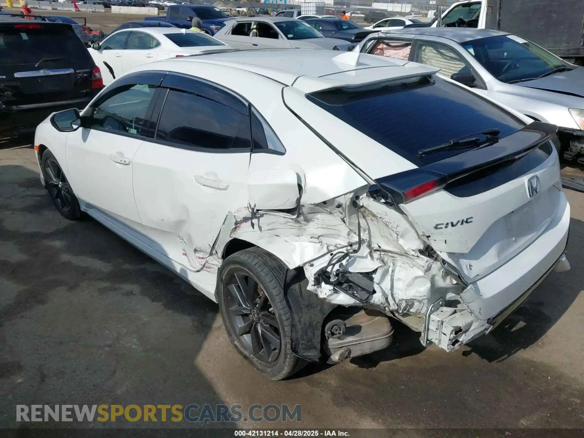 3 Фотография поврежденного автомобиля SHHFK7H66MU414699 HONDA CIVIC 2021