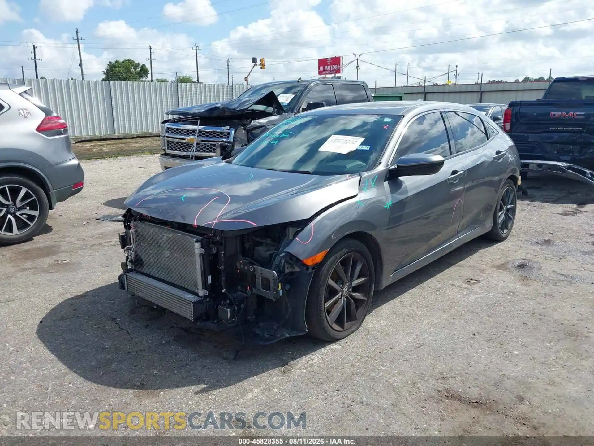 2 Photograph of a damaged car SHHFK7H66MU414797 HONDA CIVIC 2021