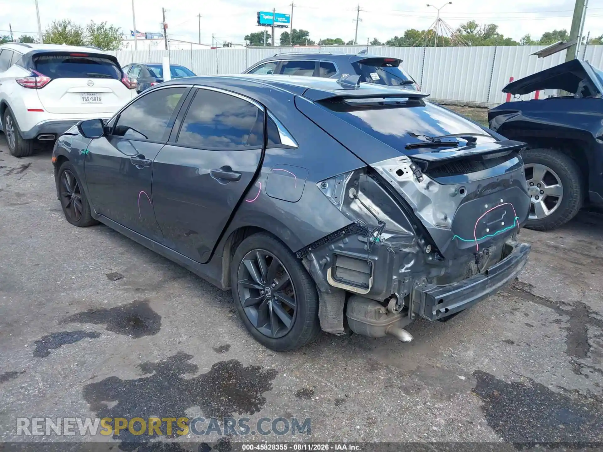 3 Photograph of a damaged car SHHFK7H66MU414797 HONDA CIVIC 2021