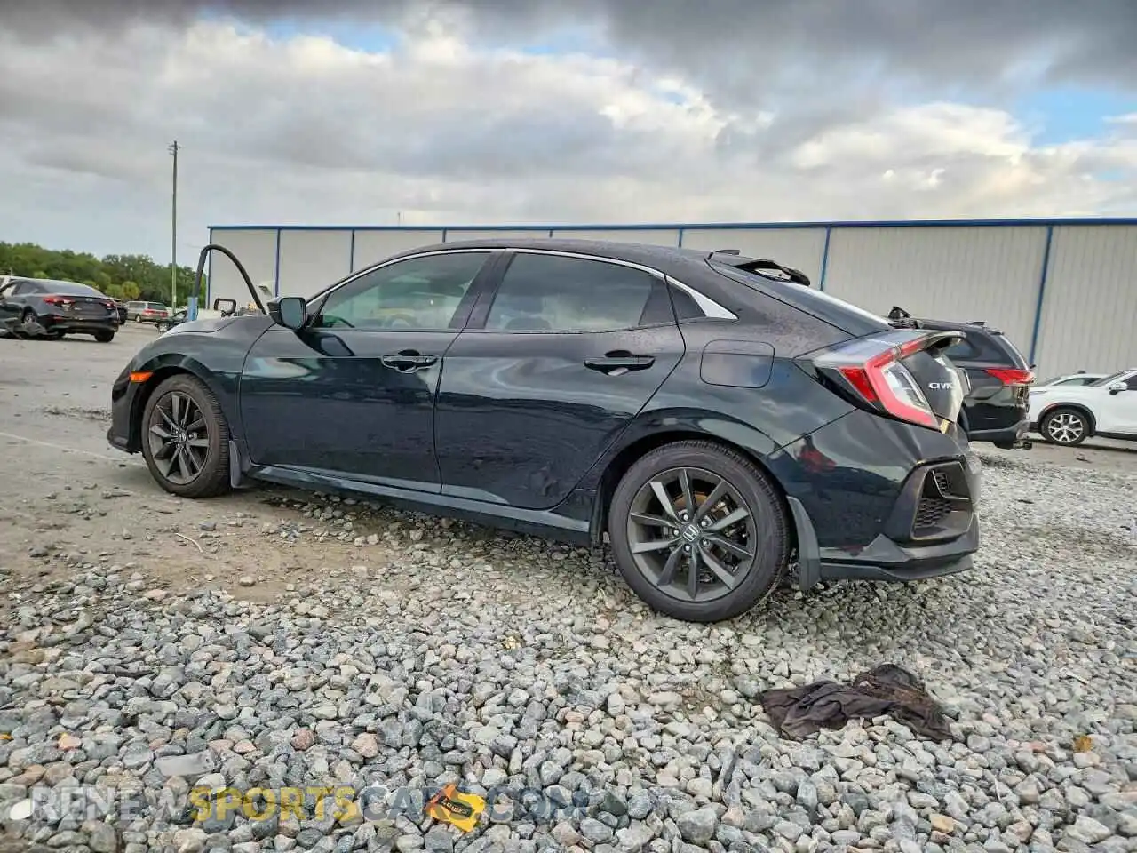 2 Фотография поврежденного автомобиля SHHFK7H67MU204452 HONDA CIVIC 2021