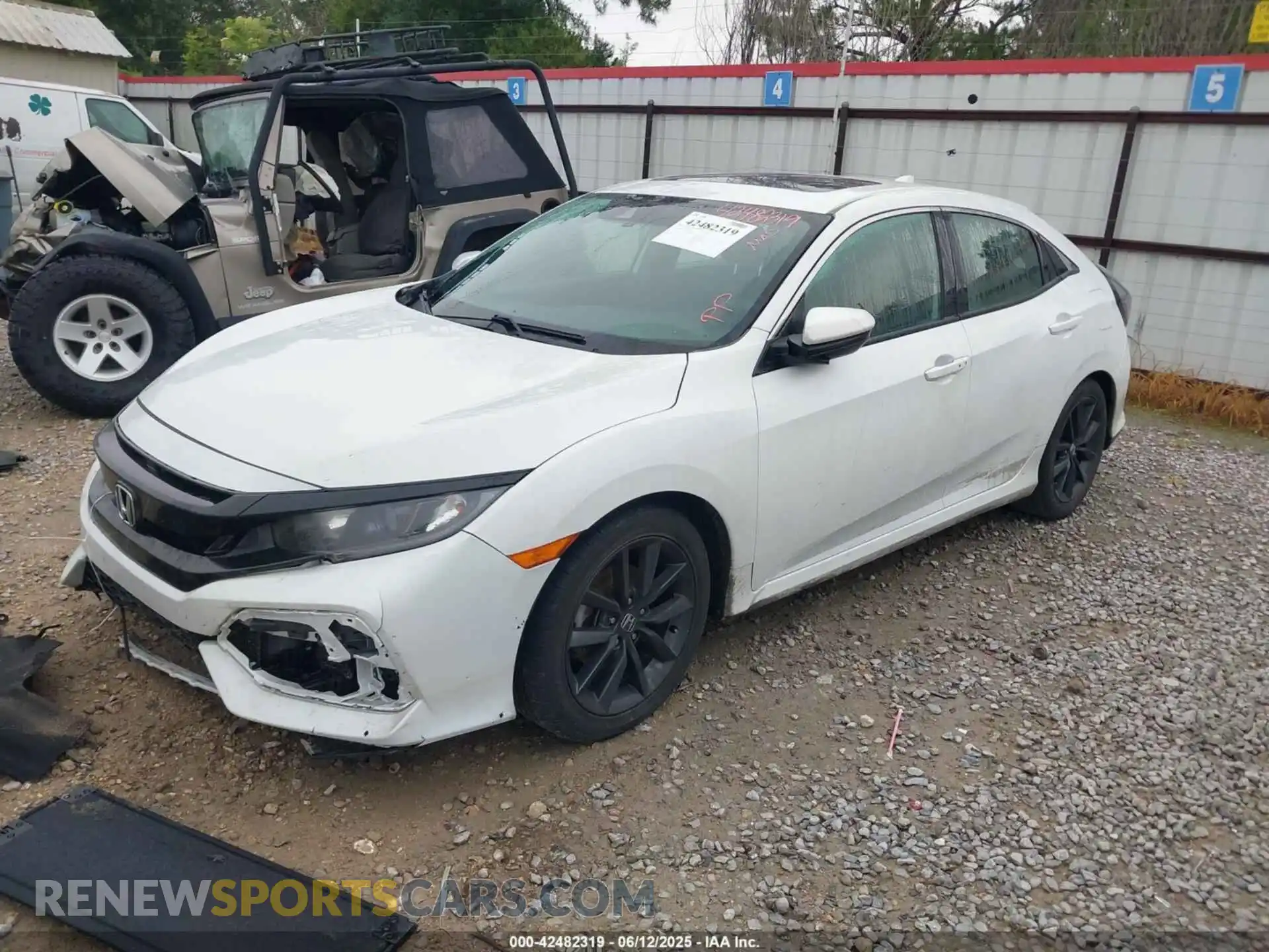 2 Photograph of a damaged car SHHFK7H67MU208596 HONDA CIVIC 2021