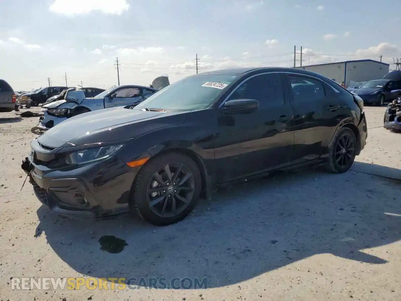 1 Photograph of a damaged car SHHFK7H67MU210235 HONDA CIVIC 2021