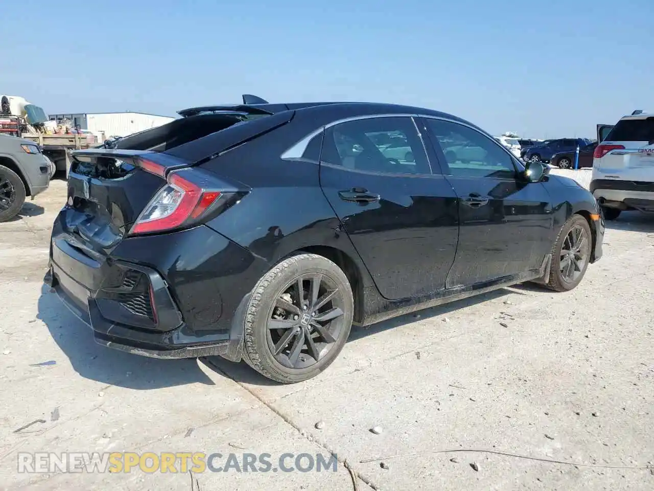 3 Photograph of a damaged car SHHFK7H67MU210235 HONDA CIVIC 2021