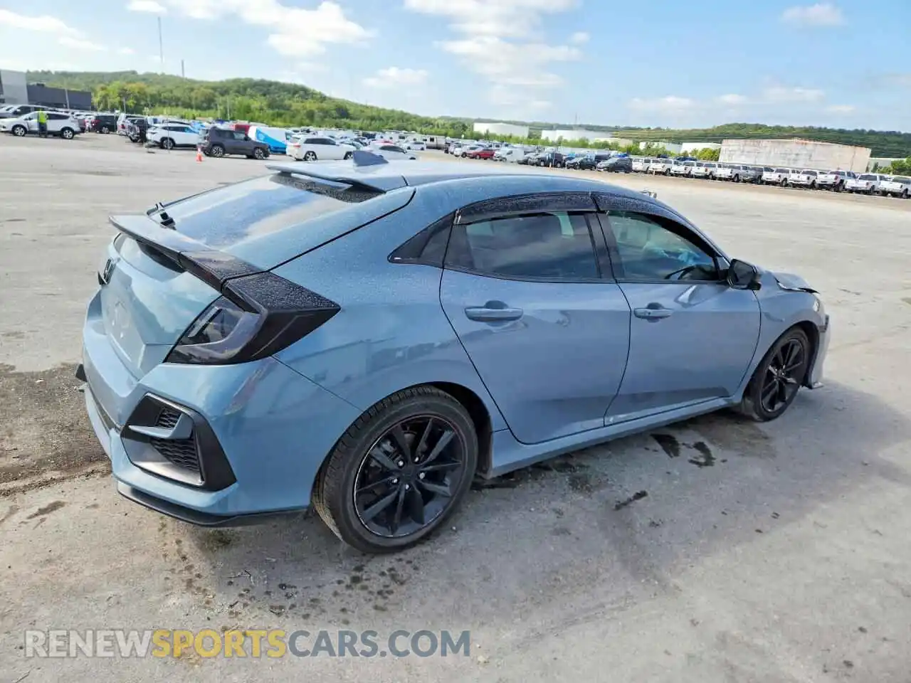 3 Photograph of a damaged car SHHFK7H67MU219274 HONDA CIVIC 2021