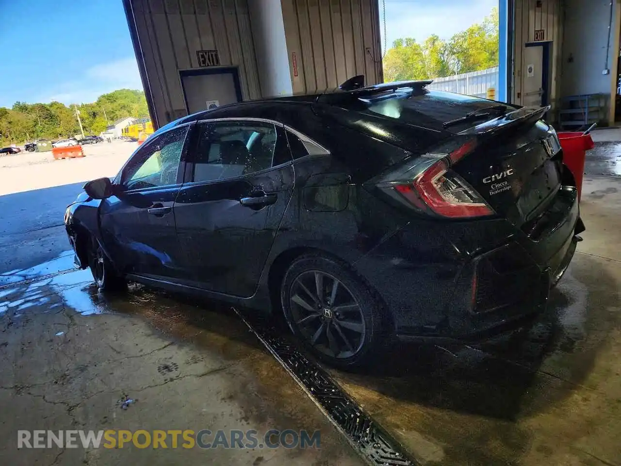 2 Photograph of a damaged car SHHFK7H67MU412024 HONDA CIVIC 2021