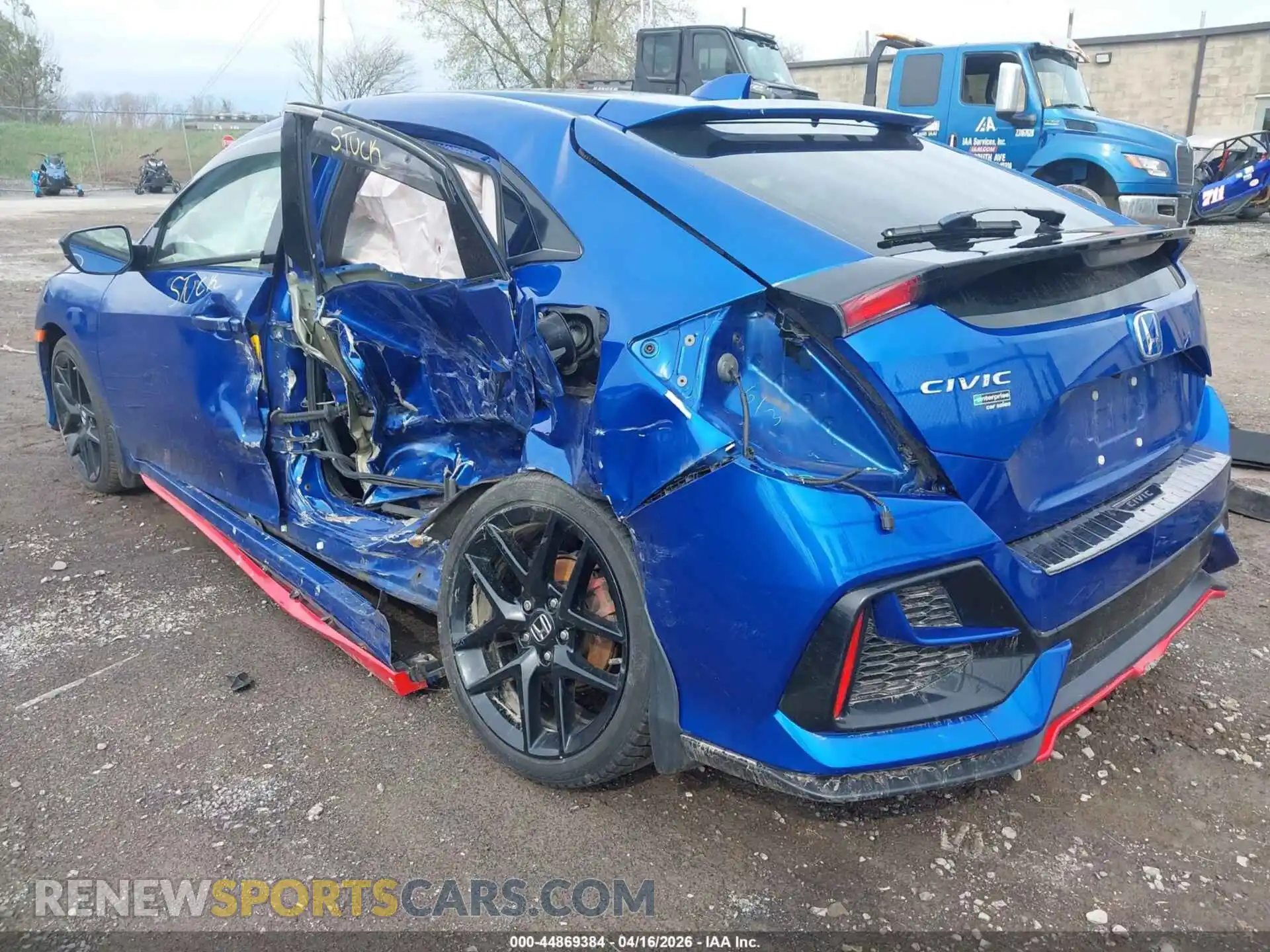 3 Photograph of a damaged car SHHFK7H67MU413738 HONDA CIVIC 2021