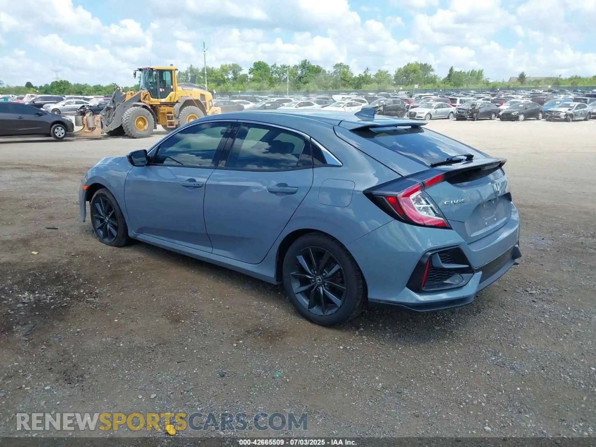 3 Photograph of a damaged car SHHFK7H68MU202144 HONDA CIVIC 2021