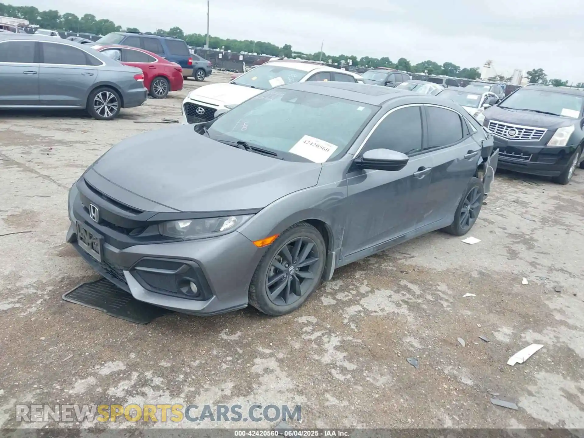2 Photograph of a damaged car SHHFK7H68MU220210 HONDA CIVIC 2021