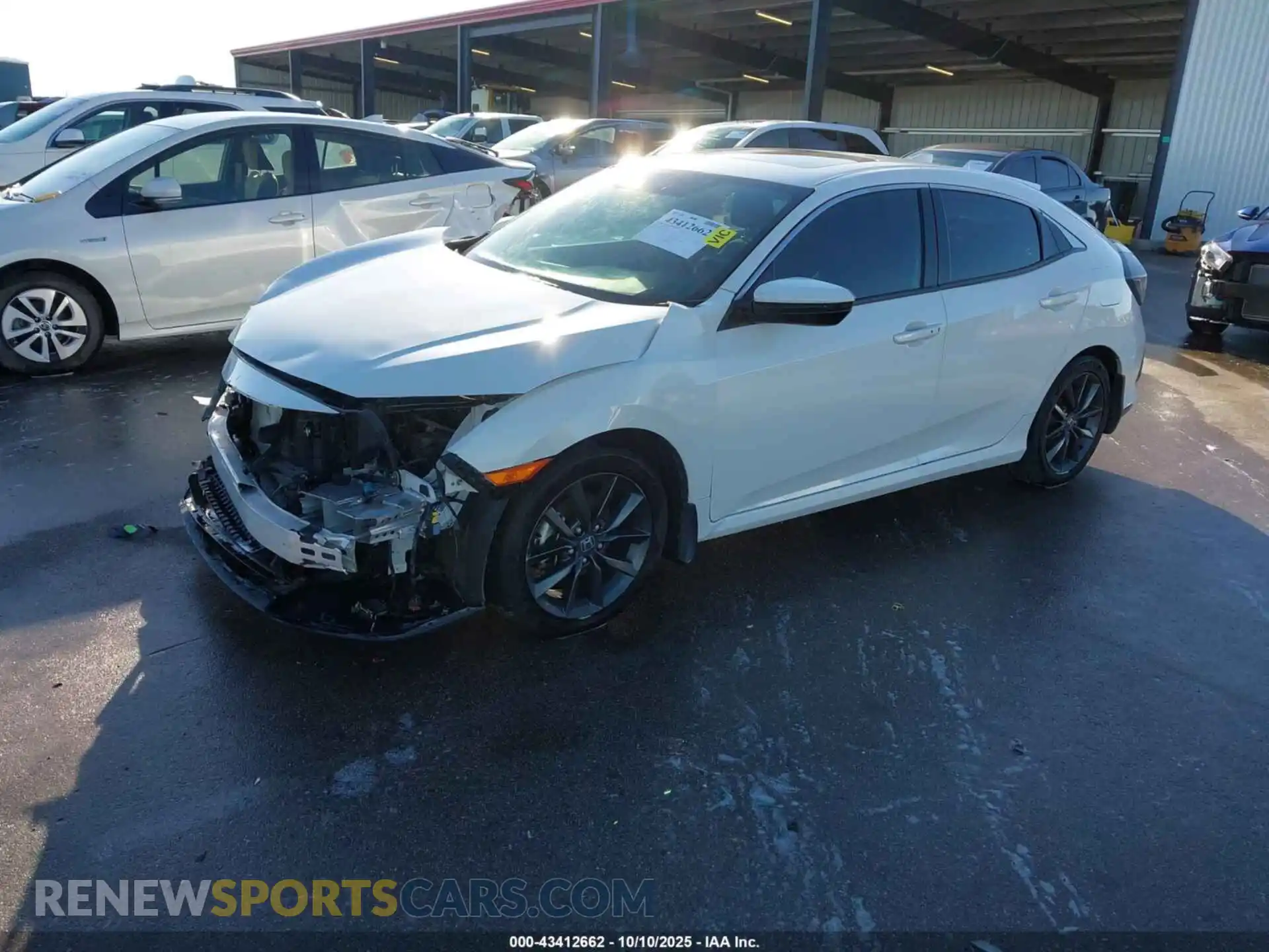 2 Photograph of a damaged car SHHFK7H68MU232938 HONDA CIVIC 2021