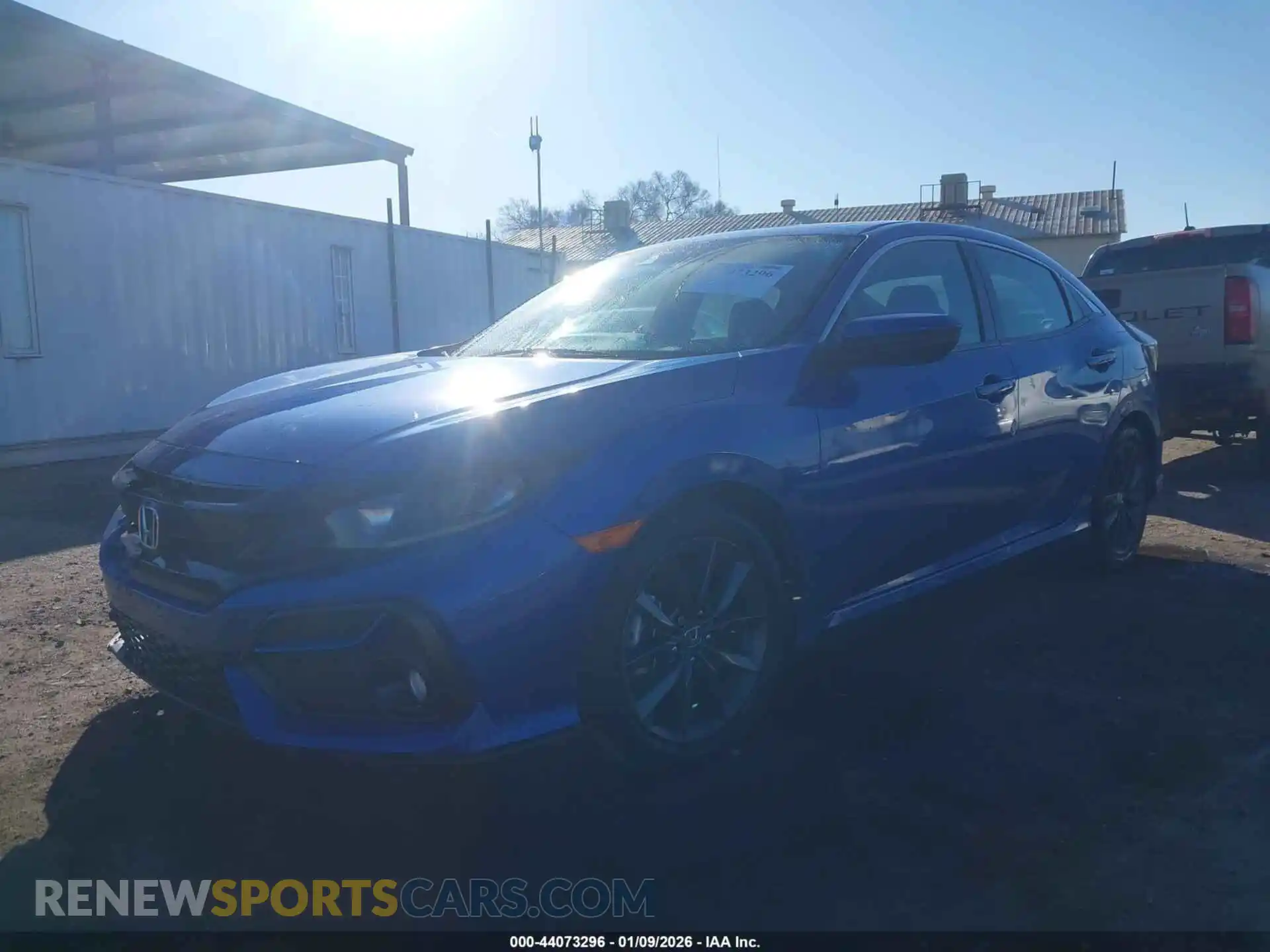 2 fotografías del automóvil dañado SHHFK7H68MU417698 HONDA CIVIC 2021