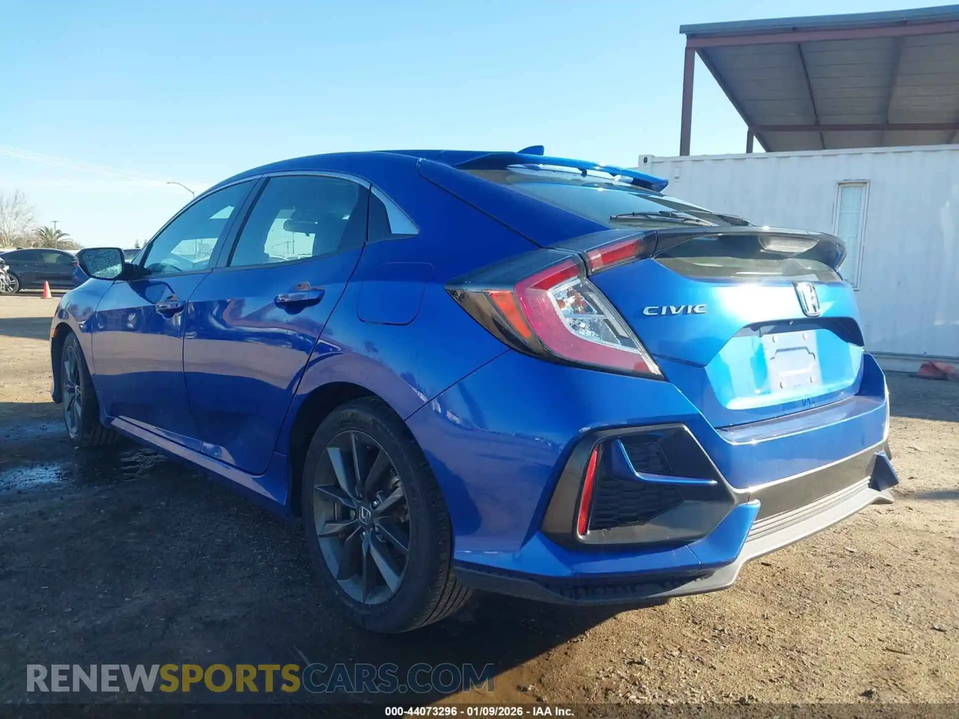 3 fotografías del automóvil dañado SHHFK7H68MU417698 HONDA CIVIC 2021