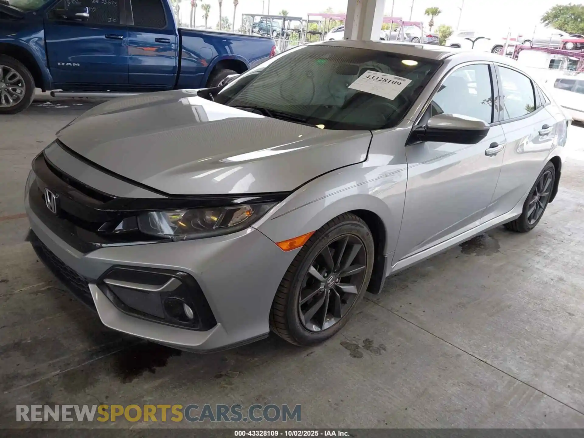 2 Photograph of a damaged car SHHFK7H68MU424232 HONDA CIVIC 2021