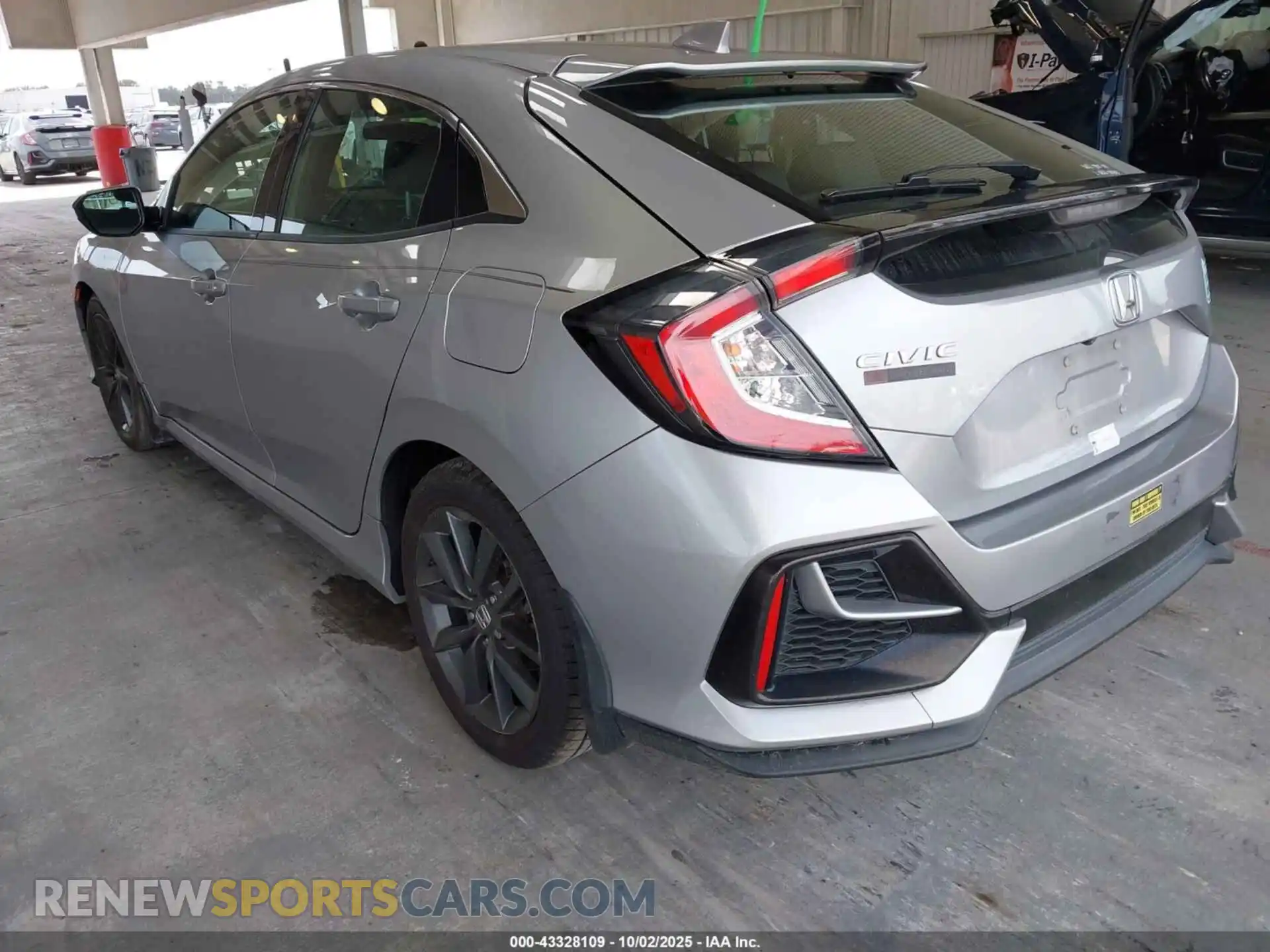 3 Photograph of a damaged car SHHFK7H68MU424232 HONDA CIVIC 2021