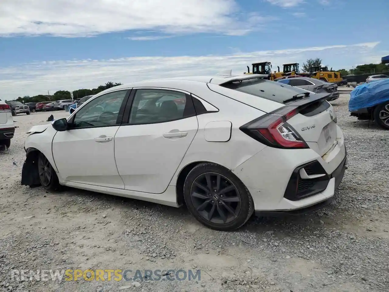 2 Photograph of a damaged car SHHFK7H69MU215873 HONDA CIVIC 2021
